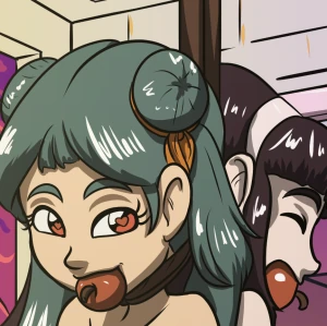 Tomoyo and Meilin Noosed Deep Fry