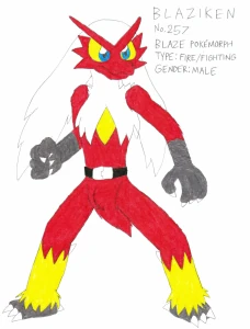 No. 257 - Blaziken