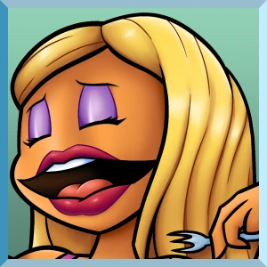 Janice (Muppets) - Enjoying The Birthday!