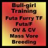 Bull-girl Training