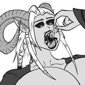 A Draenei's big meal(request)
