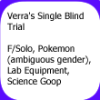 Commission: Verra's Single Blind Trial