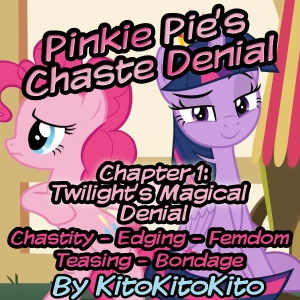 Pinkie Pie's Chaste Denial Chapter 1: Twilight's Magical Denial
