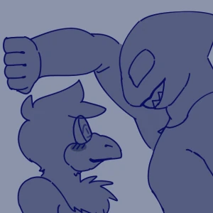Cornered at the Con [COMMISSION]