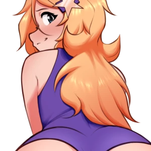 Star's Bent Over Booty (Sticker Design)