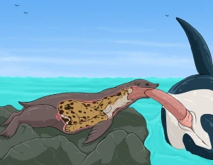 Friendly Beach - the rare double deep throat