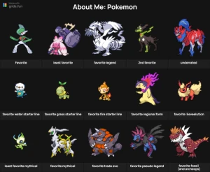 my favorite pokemon