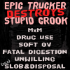 Epic Trucker DESTROYS Stupid Crook!!