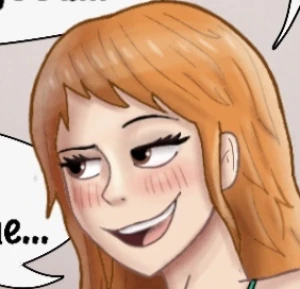 Nami and Robin Binge (Comic)