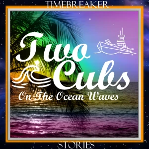 Two Cubs On The Ocean Waves