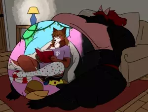 sleepover inside my plushie friend (2/2)