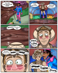 Dick Wonky's Chocolate River