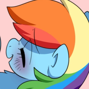 Wet fun with Rainbow Dash