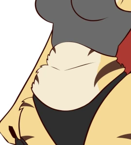 Fattened up Tiger