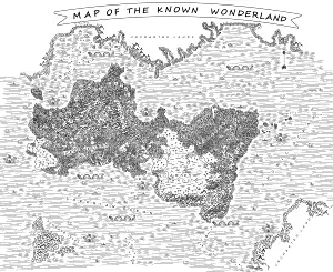 Wonderland World Map