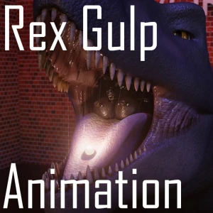 Rexy Gulps a Lab (Animation, No Music)