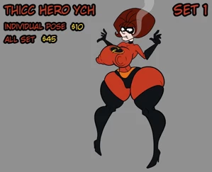 Thicc Hero YCH