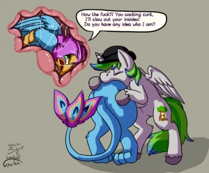 Gryphon's Gluttonous Undoing (35a/37) (Colored)