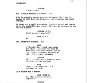 Streaming your Demise (script)