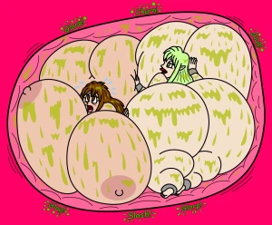Elf and Healer Monster Baits - Eaten (NoText)