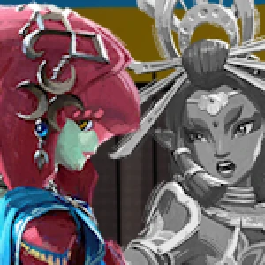 Mipha vs Riju