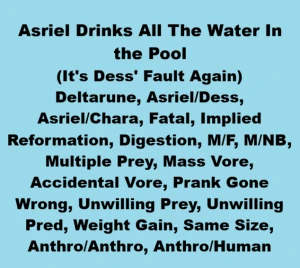 SnS: Asriel Drinks All The Pool Water
