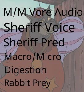 YCH Vore Audio: The Sheriff Catches Smudge