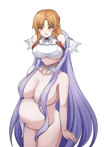 Asuna's last view.