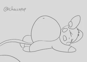 full raichu belly