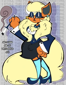 Femboy Flareon Adopt!—CLOSED