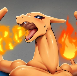 [Anthro Warning] Ashely The Charizard! AftDgt