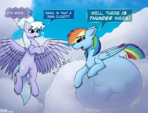 There IS Thunder inside! [Belly]