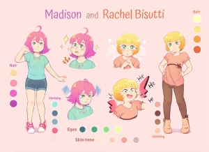Rachel And Madison Bisutti Character Sheet 