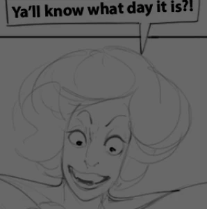 Emergency vore day doodle