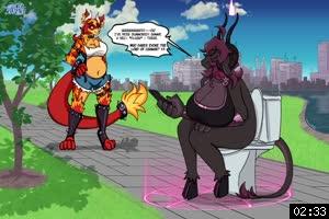 Ember &amp; Baphomet's Vore Day Binge! (Part 1)