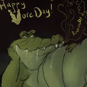 Tick Tock is full - Happy Vore Day!! [5/5]