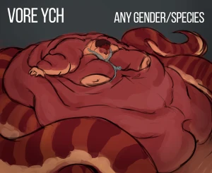 snack for a serpent // VORE YCH AUCTION [OPEN