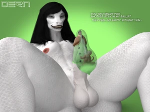 Snake Cock Swallows