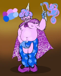 Cotton Candy Wizard Design