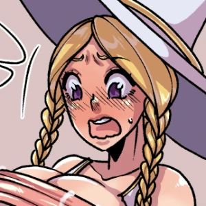 Angel Witch vs. Tongue Witch - Page 1