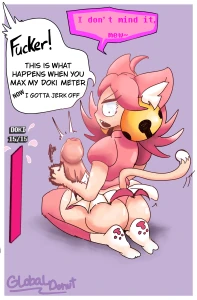 pink deltarune at full mast 