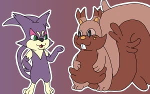 Purrlion &amp; Greedent