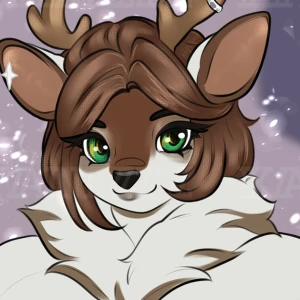 Adopt snow forest deer mom taken
