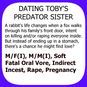 Dating Toby's Predator Sister