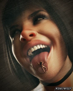 Quick Snack - Giantess Vore Comic - 17