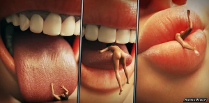 Quick Snack - Giantess Vore Comic - 20