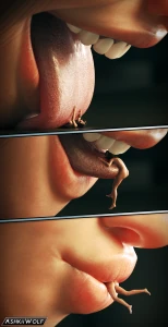 Quick Snack - Giantess Vore Comic - 21