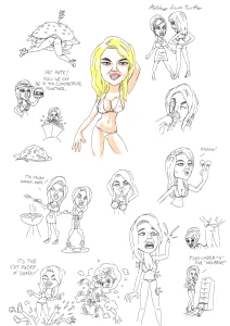Kate Upton Sketches
