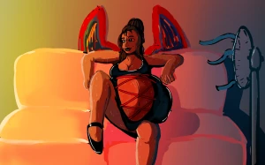 Art Challenge #149 Fighting the heat