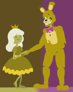 Springtrap meets Breakfast princess